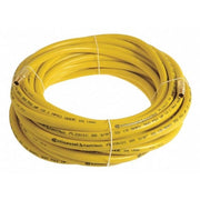 3/8" x 50 ft PVC Coupled Multipurpose Air Hose 300 psi, Yellow