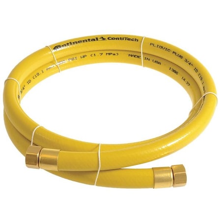 3/4" x 3 ft PVC Coupled Multipurpose Air Hose 250 psi YL