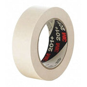 Masking Tape,2"x120 Yd., PK18, Rubber Adhesive, 18 Pack
