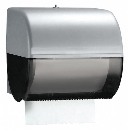 Paper Towel Dispenser, Pull, Smoke