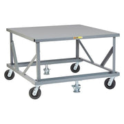 Mobile Pallet Stand,Floor Locks,48x48