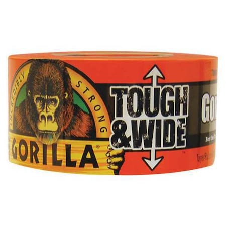 Gorilla Duct Tape, 3 x 25 yd, Black