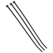 Cable Tie, 9 in L, 2 in Max Bundle Dia., Black, Nylon 6/6, 40 lb Strength, 1000 PK