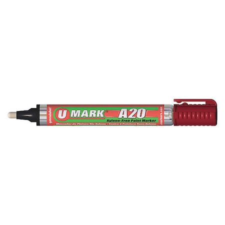 Paint Marker with Reversible Tip, Red