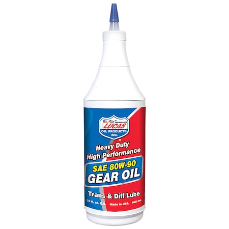Heavy Duty 80W-90 Gear Oil,32 oz.