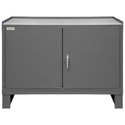 Bench Cabinet,Stationary,48" W,Gray
