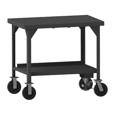 Workbenches, Steel, 48" W, 43-1/8" Height, 5600 lb., Straight