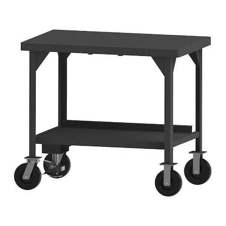 Workbenches, Steel, 36" W, 43-1/8" Height, 5600 lb., Straight