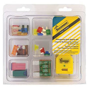 Automotive Fuse Kit, ATC, ATM, ATM-LP, FMX, MAX Series, 23 Fuses Included, 3 to 40A, Not Rated