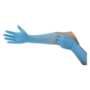 93-243, Disposable Gloves, 4.7 mil Palm, Nitrile, Powder-Free, 2XL, 100 PK, Blue