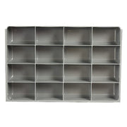 Compartment Drawer Insert with 16 compartments, Polypropylene, 3" H x 18 in W