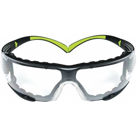 SecureFit 400, Safety Glasses, Anti-Fog & Anti-Scratch, Clear Lens, Clear Frame, Frameless