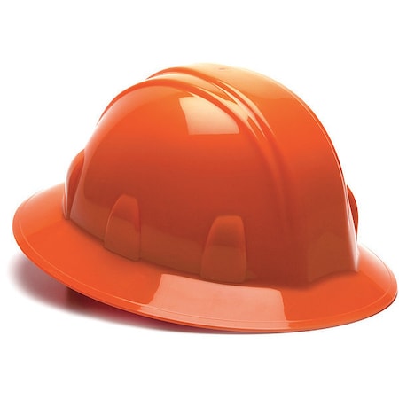 Hard Hat, SL, Polyethylene, 4 Point Ratchet, Type 1, Class E, Orange