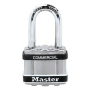 Padlock, Keyed Alike, Long Shackle, Square Stainless Steel Body, Boron Shackle, 13/16 in W