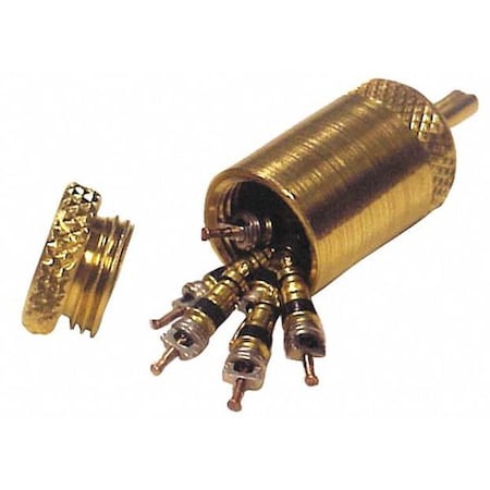 Valve Core Removal Tool,Brass,1/4"