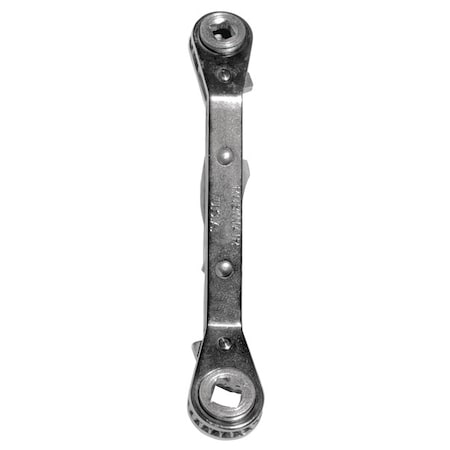 Ratcheting Wrench,Offset,6-29/32" L