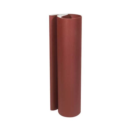 Sanding Belt, 37 in W, 60 in L, Coated, Aluminum Oxide, 50 Grit, Not Applicable, 340D, Brown