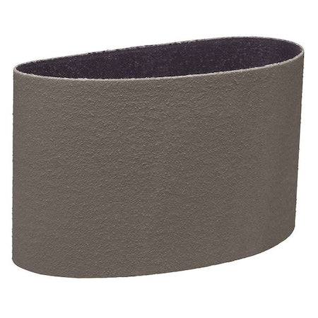 Sanding Belt, 4 in W, 354 in L, Coated, Aluminum Oxide, A100 Grit, Not Applicable, 237AA, Gray