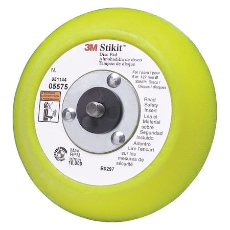 Adhesive/PSA Disc Backup Pad,5" dia.