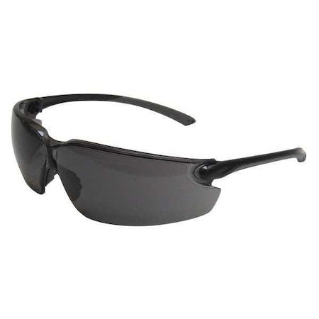 Kramer VP, Safety Glasses, Anti-Fog, Gray Lens, Black Frame, Frameless