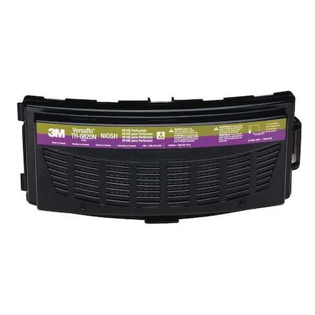 Combination Cartridge/Filter, TR-600, Magenta, Olive, Filter Retainer Cover, TR-600 Series PAPR