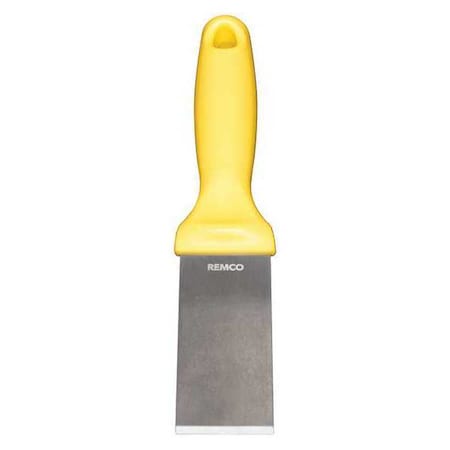 Scraper,SS,1-1/2" Blade W,Yellow