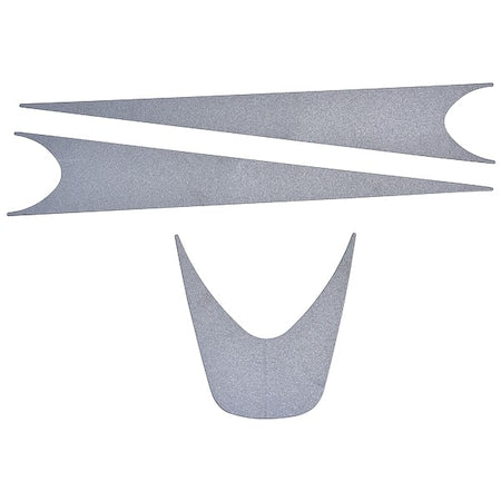 Hard Hat Label, For Use With H-700 hard hats, H-800 hard hats Silver, 20 PK