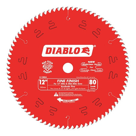 12",80-Teeth Circular Saw Blade