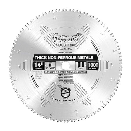 14",100-Teeth Circular Saw Blade