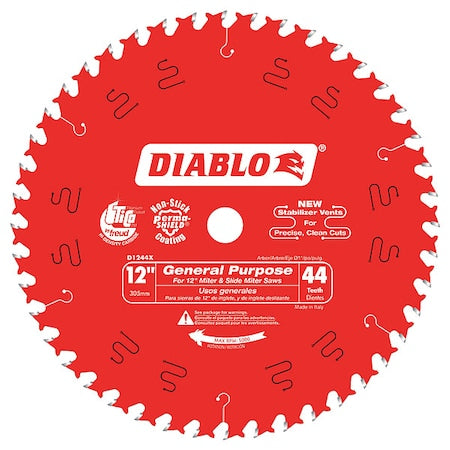 12",44-Teeth Circular Saw Blade
