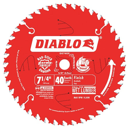 7-1/4",40-Teeth Circular Saw Blade