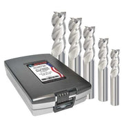 Corner Radius End Mill Set,6" L