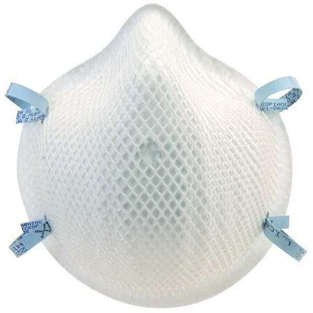 Disposable Respirator,M/L,N95,Molded,PK2