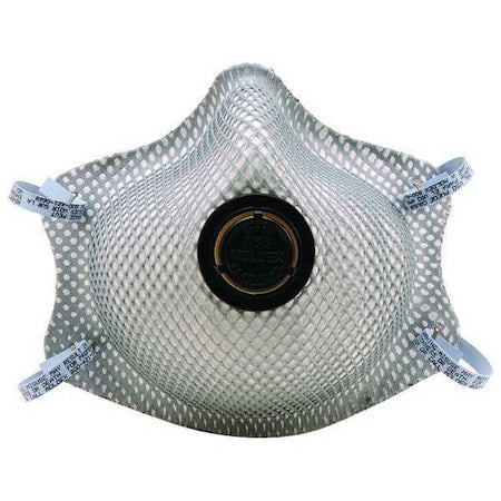 Disposable Respirator, N95, Nuisance Organic Vapor, Nuisance Ozone, Molded, Dual, Non-Adjustable, M