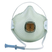 Disposable Respirator, N95, Molded, Dual, Non-Adjustable, Molded Nose Bridge, M