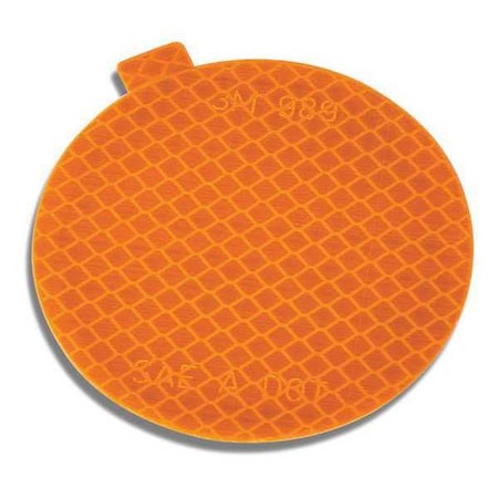 Reflective Tape, Polyester,0.25 Ft. L, PK2