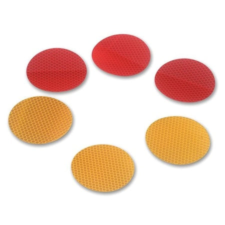 Reflective Tape,3" W,0.25 Ft. L, PK50