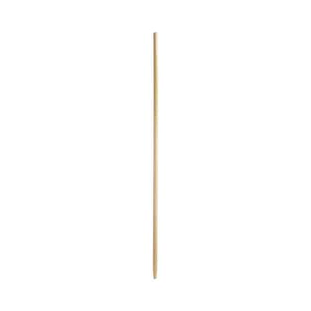 60" Handle, 1 1/8 in Dia, natural, Wood