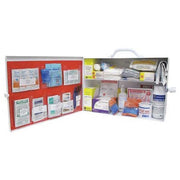 First Aid Kit and Housing, Metal Cabinet, 297 Components, 100 People Served