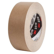 Masking Tape, 24 mm W x 55 m L, 7.1 mil Thick, Brown, Rubber Adhesive, 36 PK