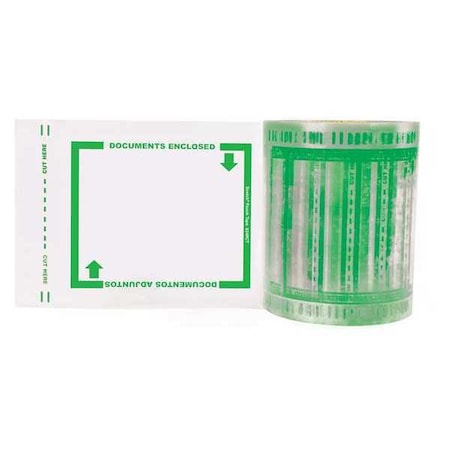 Packaging Tape,5" W, Clear, PK12