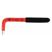 SAE Plain Hex Key Hex Key, 5/32" Tip Size, 4 3/32 in Long, 1 1/4 in Short