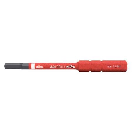 Screwdriver Blade,5/32" Hex Shank Size