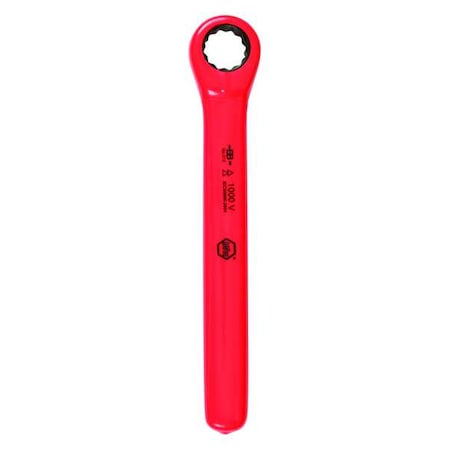 Insulated Ratcheting Wrench,SAE,8-3/16"L