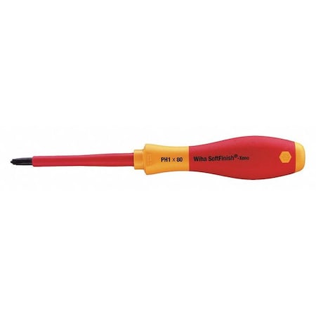 Insulated Phillips Screwdriver #1 Round