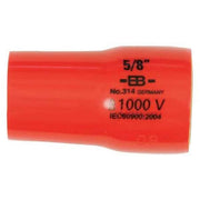 3/8 in Drive, 1/4" Hex, SAE Socket