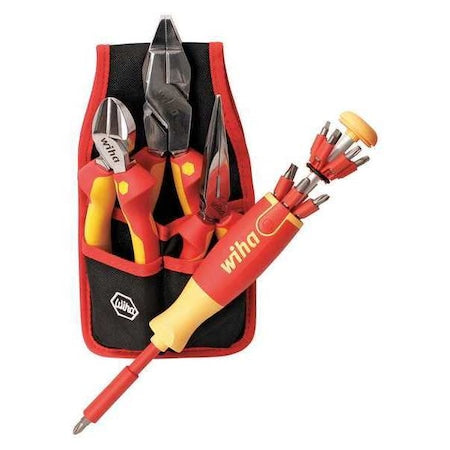 Insulated Tool Set,16 Pieces,1000VAC Max