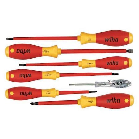 Insulated Screwdriver Set,7 pcs
