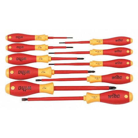 Insulated Screwdriver Set,10 pcs