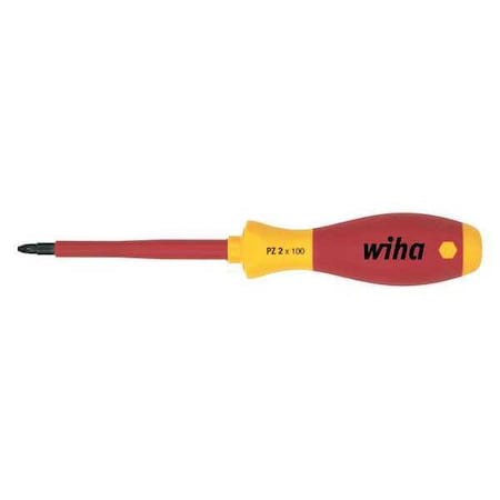 Insulated Pozidriv Screwdriver #2 Round